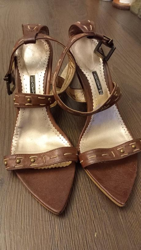 Sandále práva koža, mixer,38