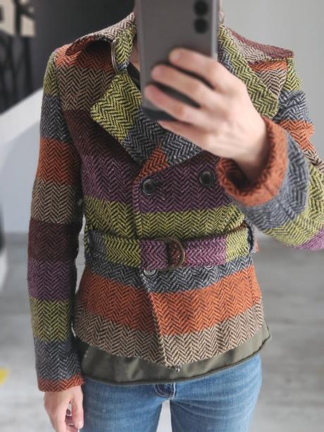 Dámsky štýlový kabátik oviesse, m, m