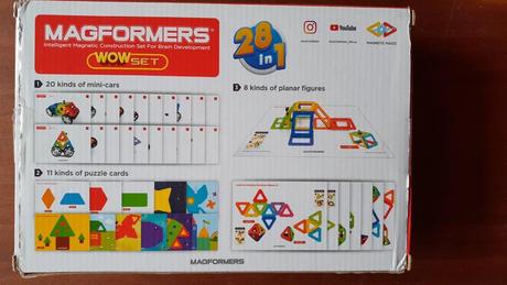 Magneticka sravebnica - magformers wow set, 