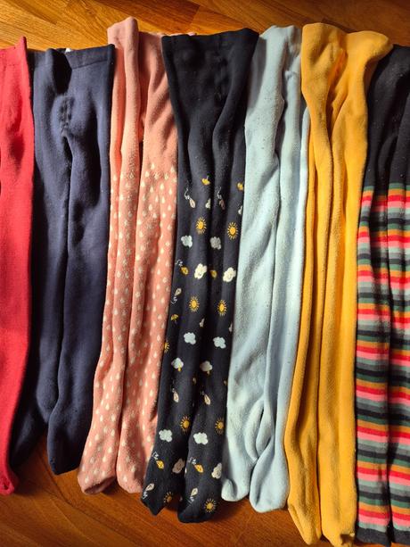 Dievčenské teple pančušky, tchibo,110