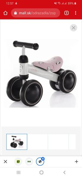 Odporučte odrážadlo pre 1.5-ročné dieťa