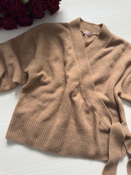 H&m - zavinovací sveter, h&m,m