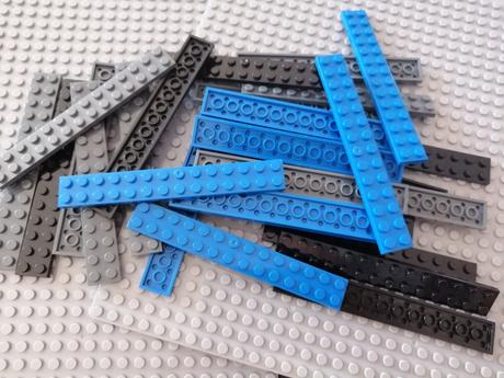 5ks 2x14 stavebné kocky, 