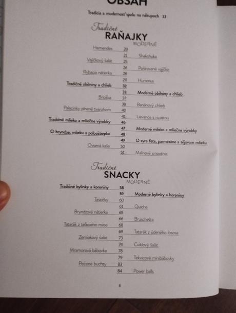 Tradičná moderná kuchyňa, 