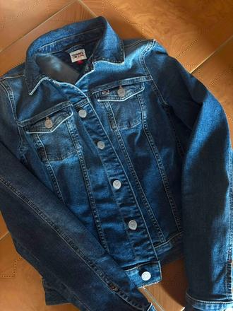 Riflová bunda tommy jeans, tommy hilfiger,xs
