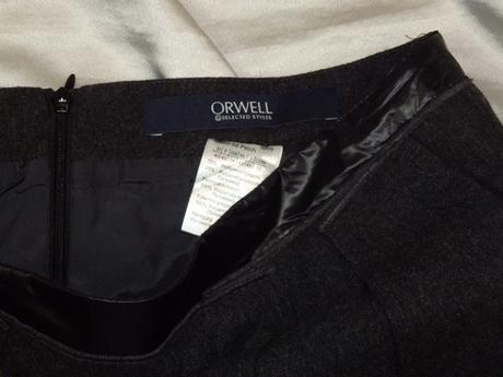 Luxusná vlnená sukňa, 42