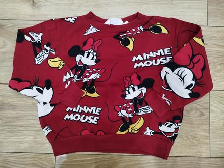 Mikina minnie 122/128, h&m,128