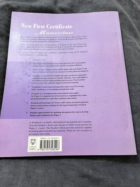 New first certificate masterclass,