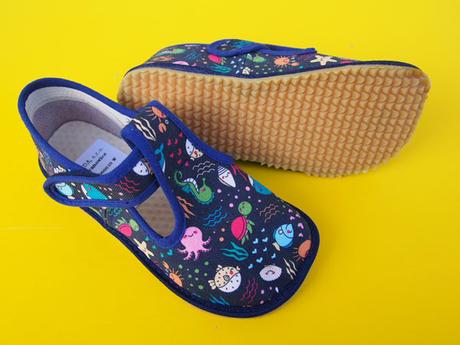 Detské barefoot papučky beda sea world, beda,22 - 35