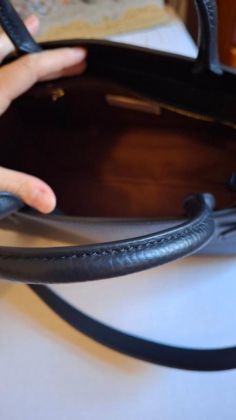 Tmavomodrá kabelka coccinelle, coccinelle