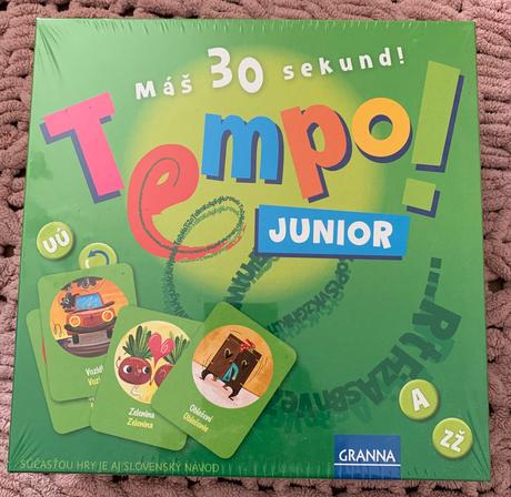 Granna tempo junior spoločenská slovná hra,