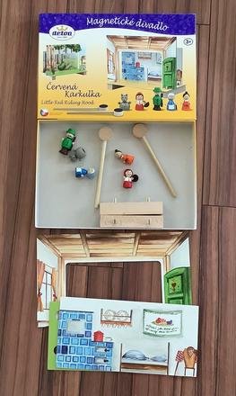 Magneticke divadlo cervena ciapocka,