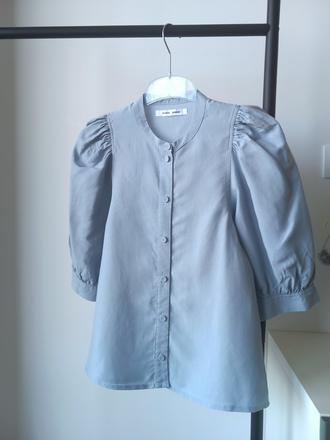 Linen blend košeľa samsøe samsøe xs/s, xs