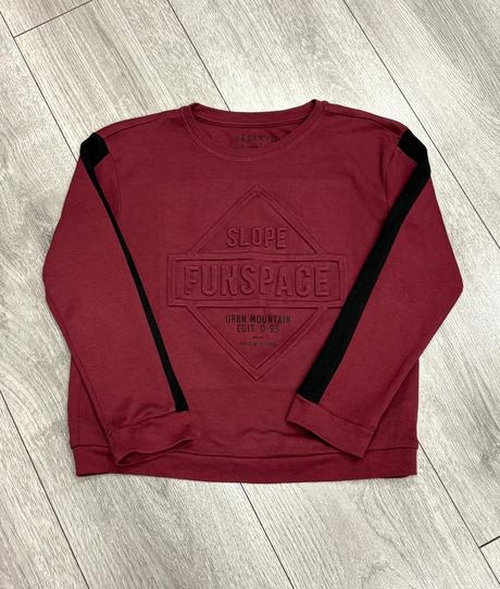 Hrubšie tričko s 3d nápisom veľ. 116/122, reserved,116