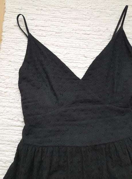 Madeirové šaty na ramienka, s