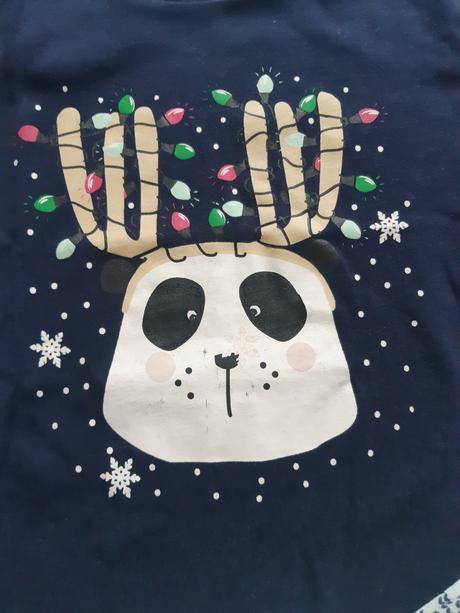 Vianočné pyžamo veľ. 122/128, dopodopo,128