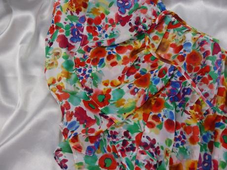 Kvalitná farebná blúzka, h&m,40