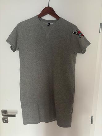 Šaty teplákové, h&m,36