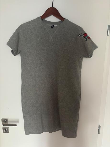 Šaty teplákové, h&m,36