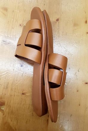 Stylove kozene slapky, 40