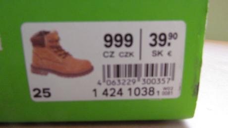 Zimné topánky pre dvojičky 25, 25