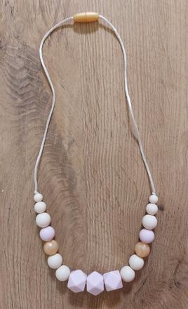 Silikónový náhrdelník na kojenie, 