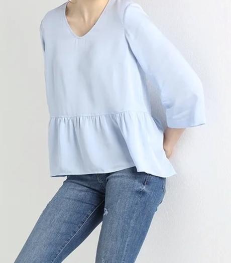 Street one baby blue top/blúzka...vel.38/m, street one,38 / m