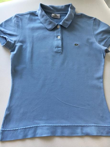 Lacoste damska polokosela modra, lacoste,38