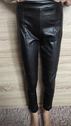 Koženkové legíny, zara,152