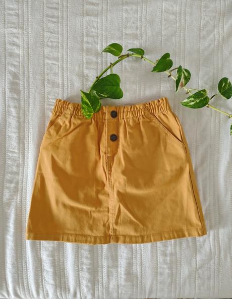Žltá sukňa/ letná žltá sukňa/ detská suknička, zara,122
