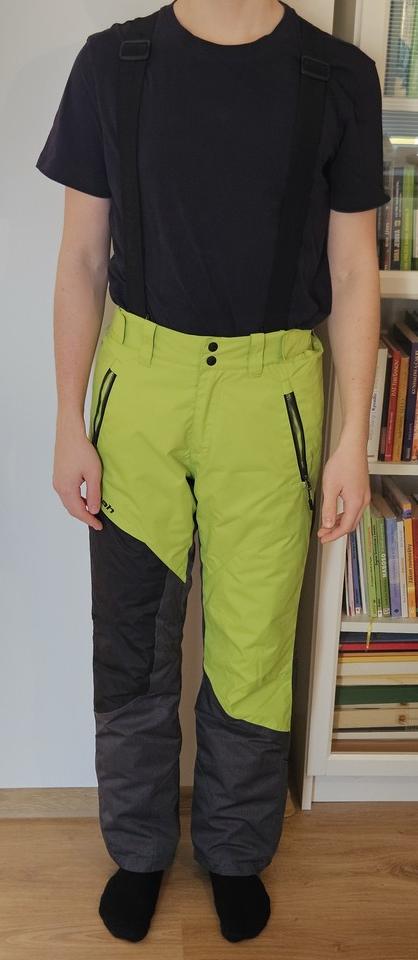 Otepľovačky, lyžiarske nohavice s trakmi, hannah,s