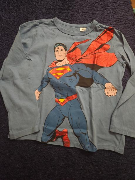 Tricka dlhy rukav 6ks, h&m,116