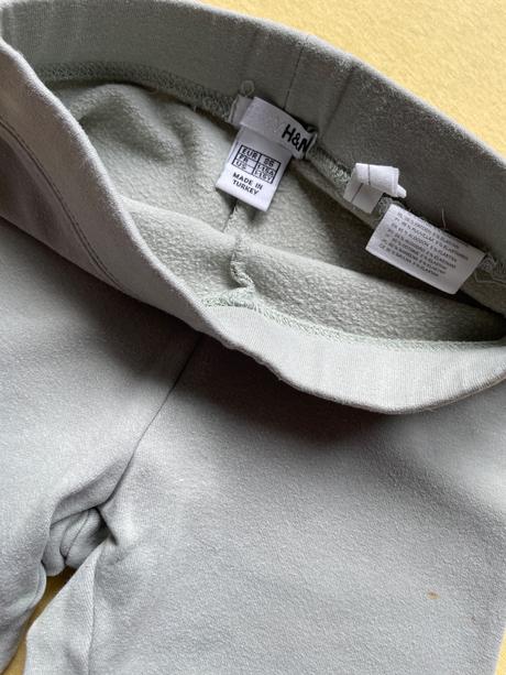 Hrubsie rozšírené leginky, h&m,86