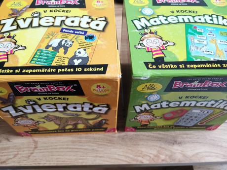 Brainbox matematika a zvieratá + svet a obrázky, 