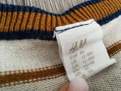 Svetrík, mikina, vesta, h&m,86