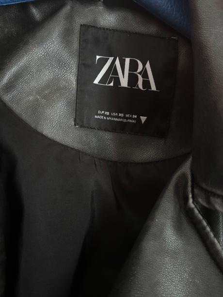 Kožená bunda zara, zara,xs