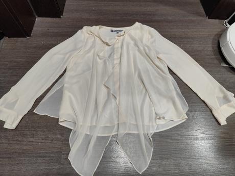 Krémová blúzka jennifer lopez veľ. s, s