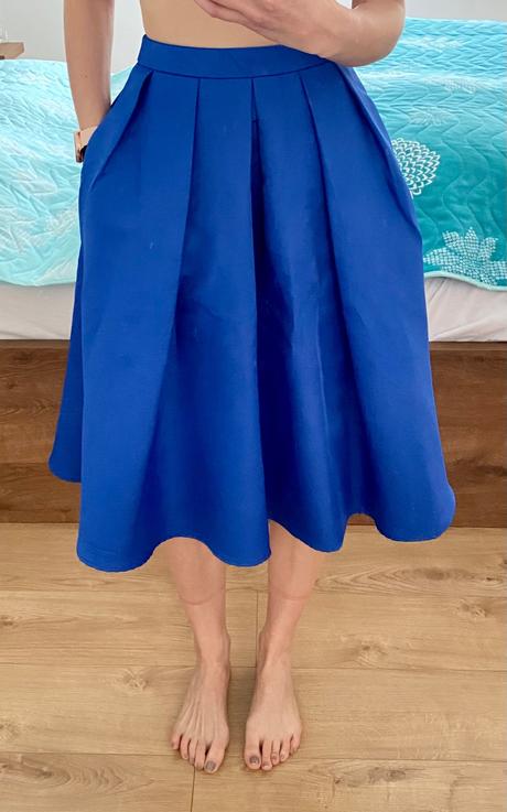 Elegantná midi sukňa, 36