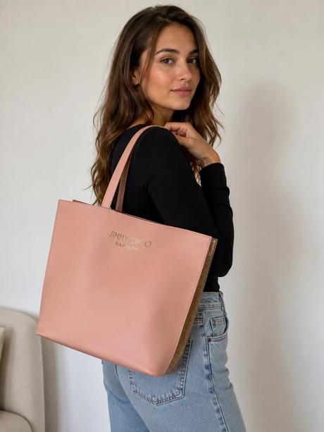 Kabelka jimmy choo parfums tote/nákupná taška, jimmy choo