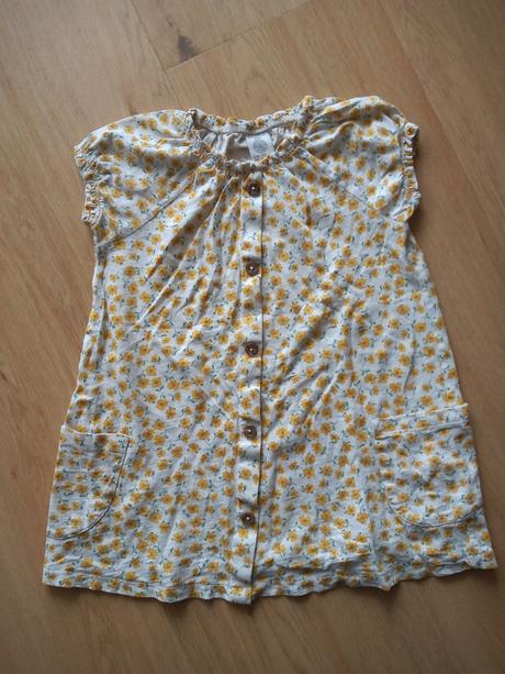 Kvetované šaty lindex s vreckami, lindex,104