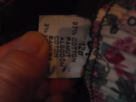 Menčestrové nohavice, 128