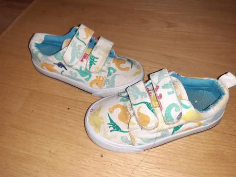 Tenisky/plátenky s dinosaurami 26, h&m,26