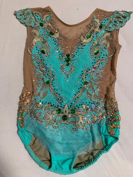 Dres na modernú gymnastiku 140-152, 140