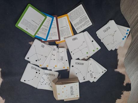 Malý hviezdar, kartičky, 