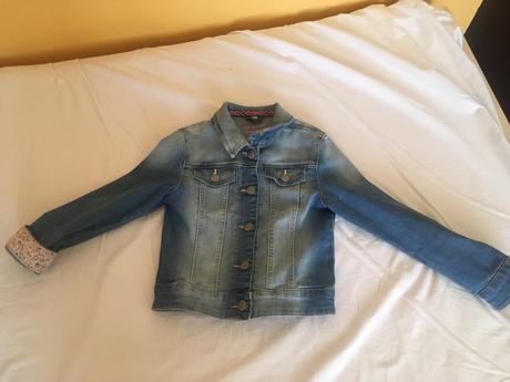 Dievčenská riflová bunda, palomino,116