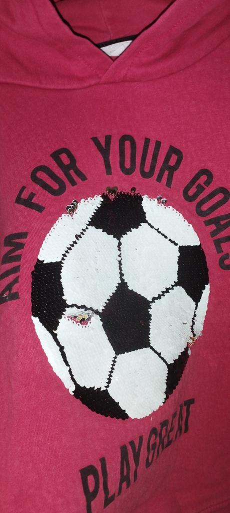 Štýlová mikina 122/128, h&m,122