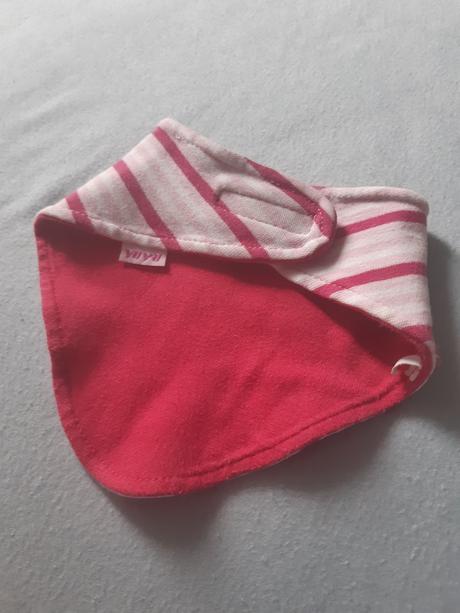 2x nákrčník - šatka na krk na cvočky, pásikavá, japitex