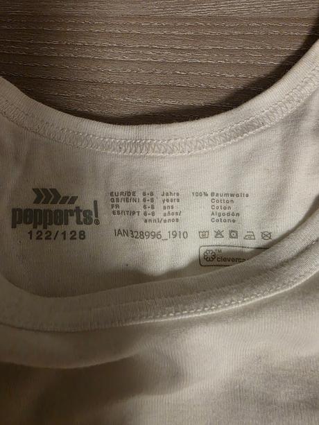 Tieko 122/128, pepperts,122