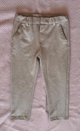 Béžové/krémové nohavice, zara, 110, zara,110