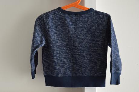 Melírovaná mikinka, h&m,86